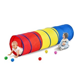 VEVOR Kids Play Tunnel Tent for Toddlers, Colorful Pop Up Crawl