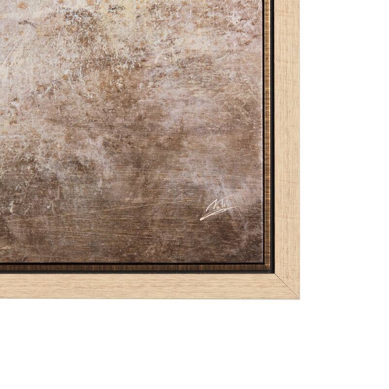 Black Strokes I (30 x 60) Framed Canvas Art Print