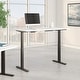 preview thumbnail 74 of 108, Move 60 Series 72W x 30D Height Adjustable Standing Desk White/Black Powder Coat