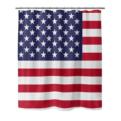 AMERICA Shower Curtain By Kavka Designs