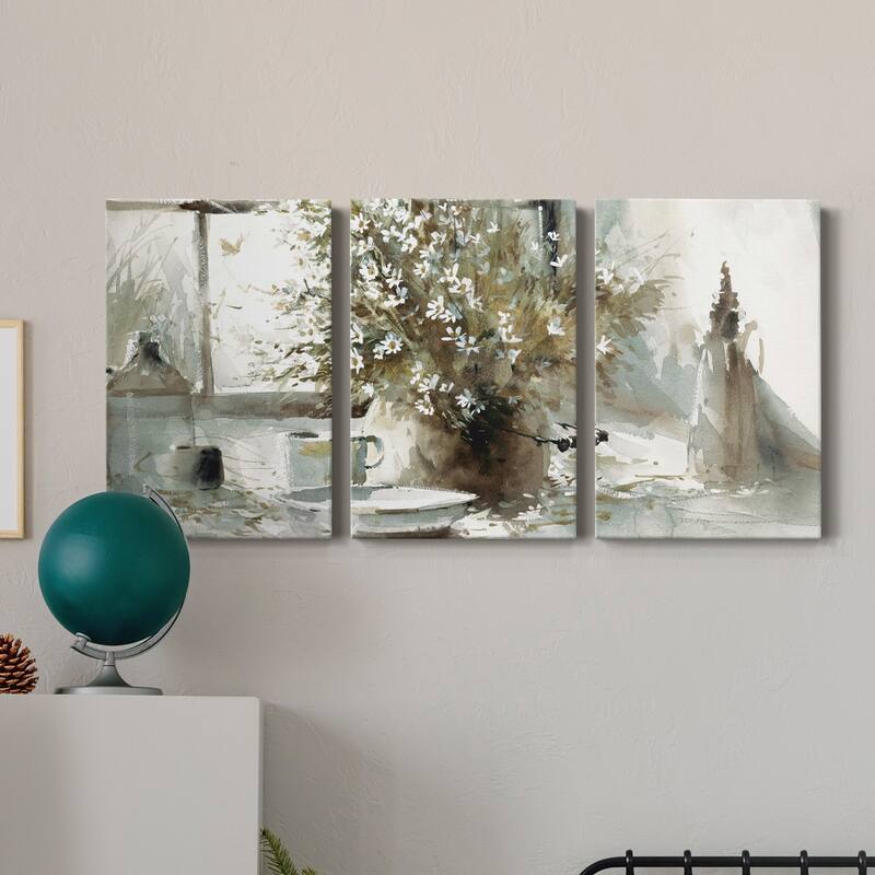 Daisy Still Life- Premium Gallery Wrapped Canvas - Ready to Hang