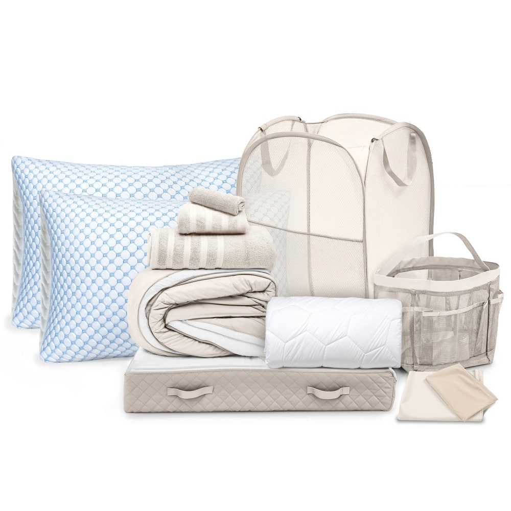 Empyrean Back to College Kit with Ice Pillow/ Down Alternative Pillow