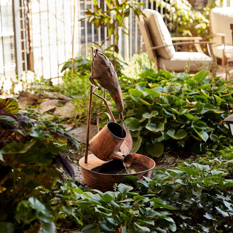 Iron Duck Fountain