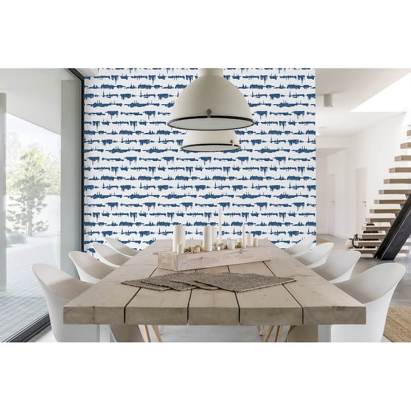 NextWall Lifeline Abstract Peel and Stick Removable Wallpaper