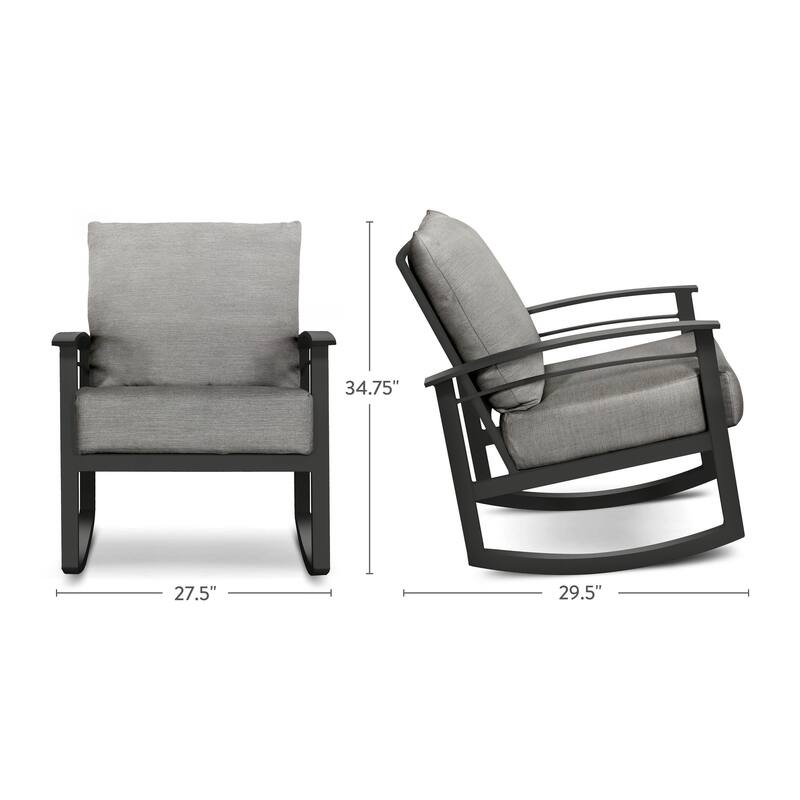 Stanford Cushion Sunbrella Rocking Lounge Chair