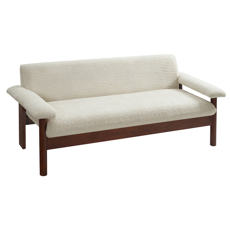 Modern Loveseat Sofa 2 Seater Couch 72.8" Loveseat Couch with Armrest Pillows for Living Room or Small Space