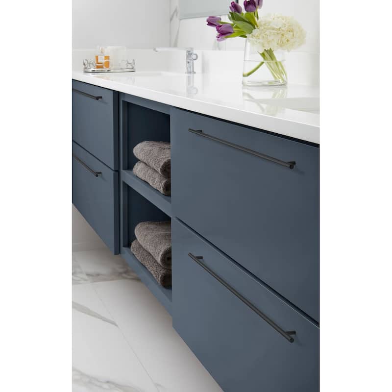 Amerock Bar Pulls 25-3/16 Inch Center to Center Bar Cabinet Pull