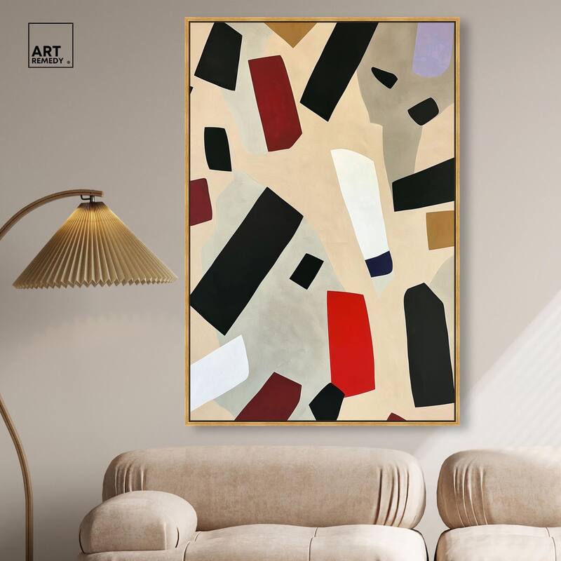 Mindscape Mosaic III Canvas by Art Remedy
