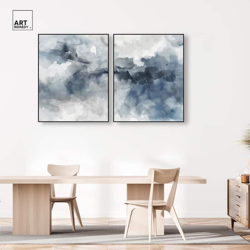 Calming Tides Canvas Set of 2 by Art Remedy