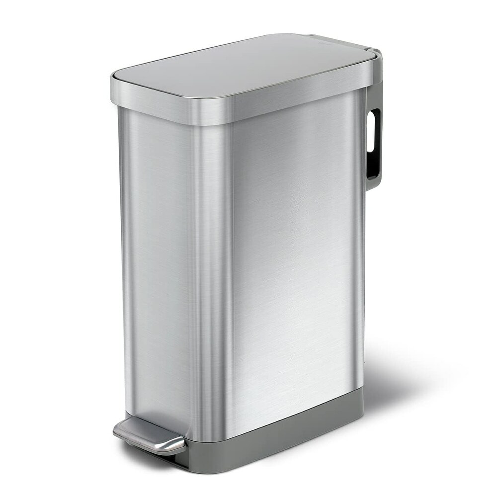 Costway Home Kitchen Pull Out Recycling Waste Bin Rubbish Trash - Bed Bath  & Beyond - 18303176