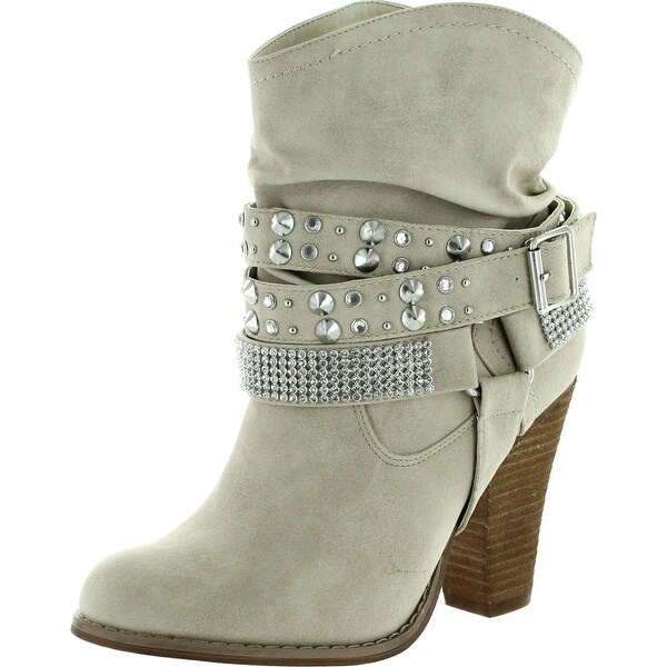 Not Rated Womens Double Dip Harness Fashion Boots