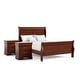 preview thumbnail 11 of 18, Furniture of America Devi Traditional Kids Solid Wood 3-Piece Bed and 2 Nightstand Bedroom Set
