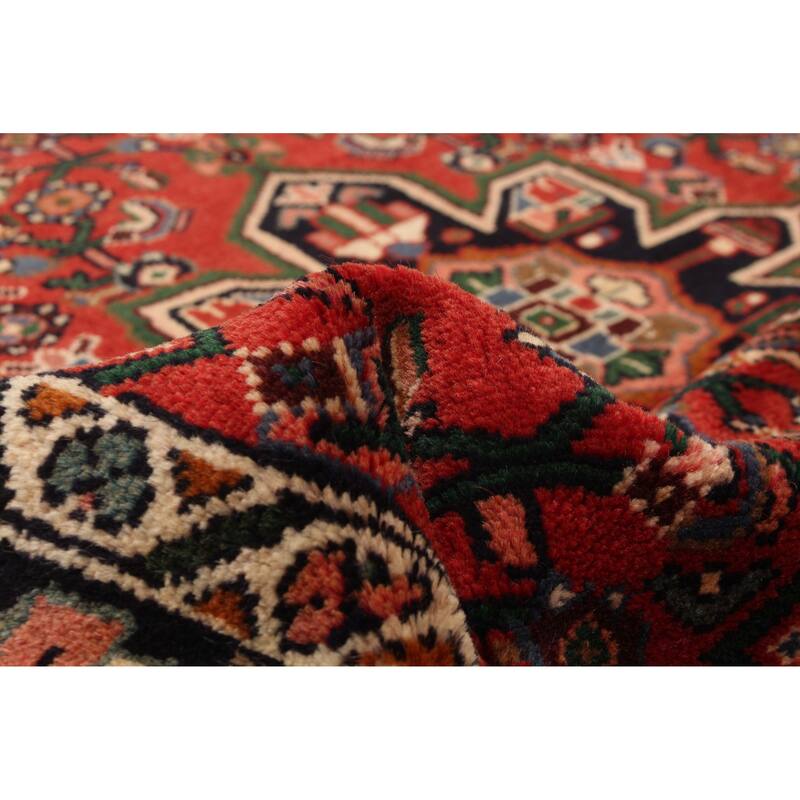 ECARPETGALLERY Hand-knotted Andelz Red Wool Rug - 4'0 x 7'9