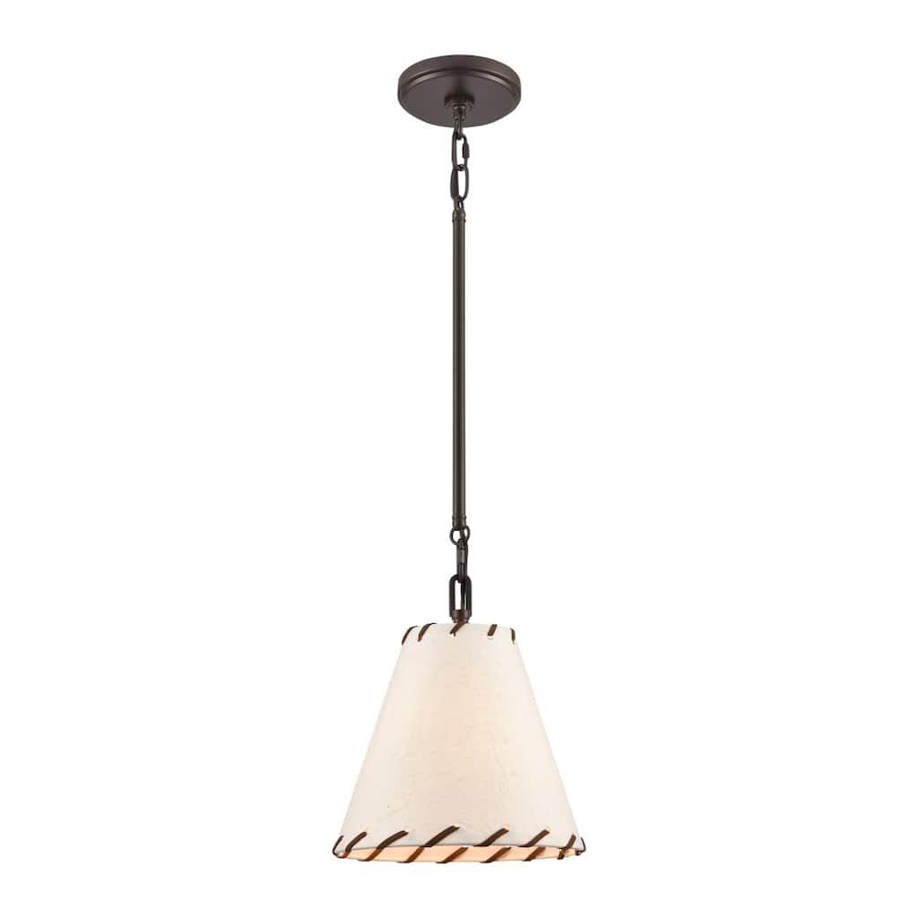 Marion 9-inch Wide 1-Light Pendant in Oil Rubbed Bronze
