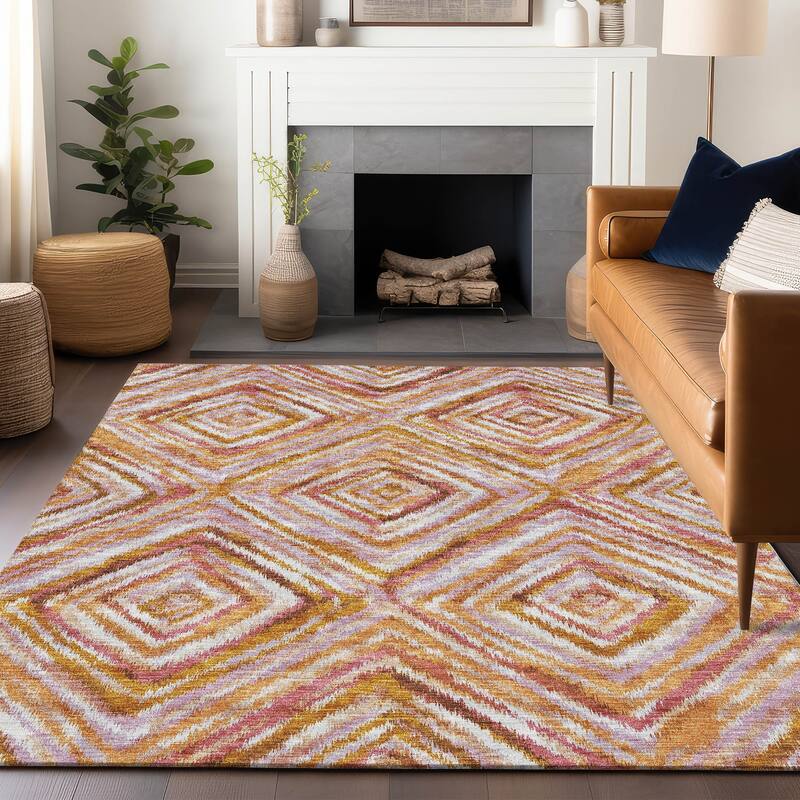 Premium Washable Super Soft Striking Abstract Mayfield Rug