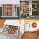preview thumbnail 13 of 11, Kitchen Silverware Organizer - Extra Deep Grooved Drawer Divider,7 Slot Utensil Organizer - 7 Slots