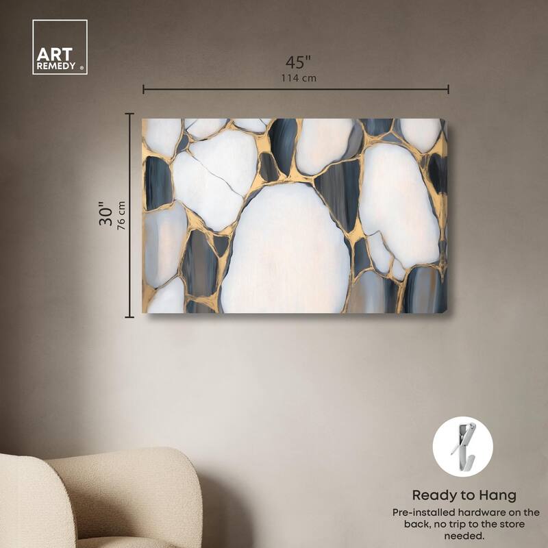 Metamorphic Medley II Canvas by Art Remedy, Gallery Wrapped