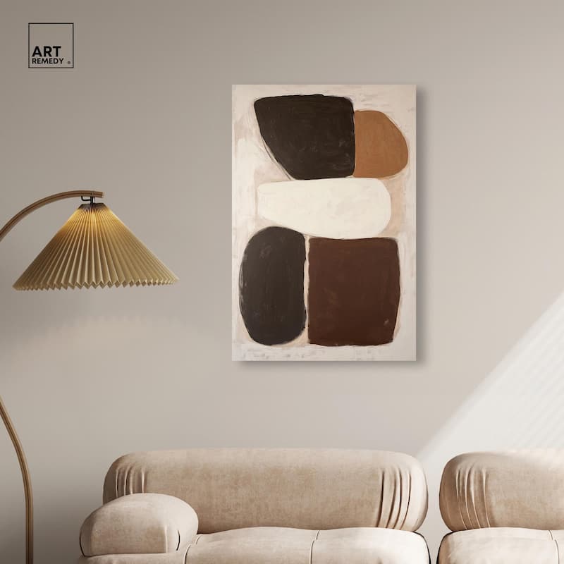 Asymmetrical Balance I Canvas by Art Remedy, Gallery Wrapped