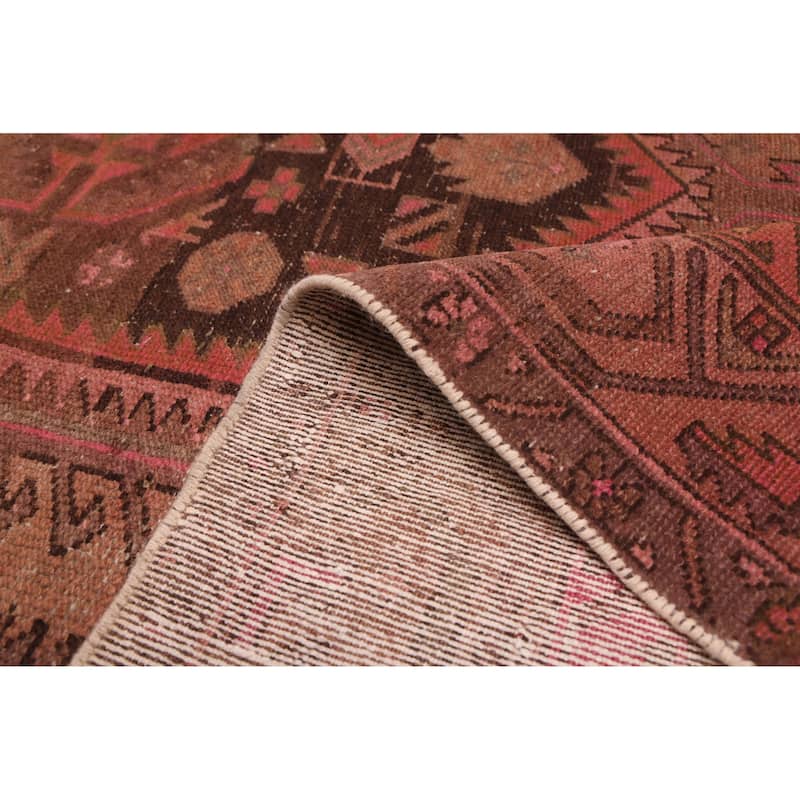 ECARPETGALLERY Hand-knotted Antalya Vintage Brown Wool Rug - 5'0 x 7'10