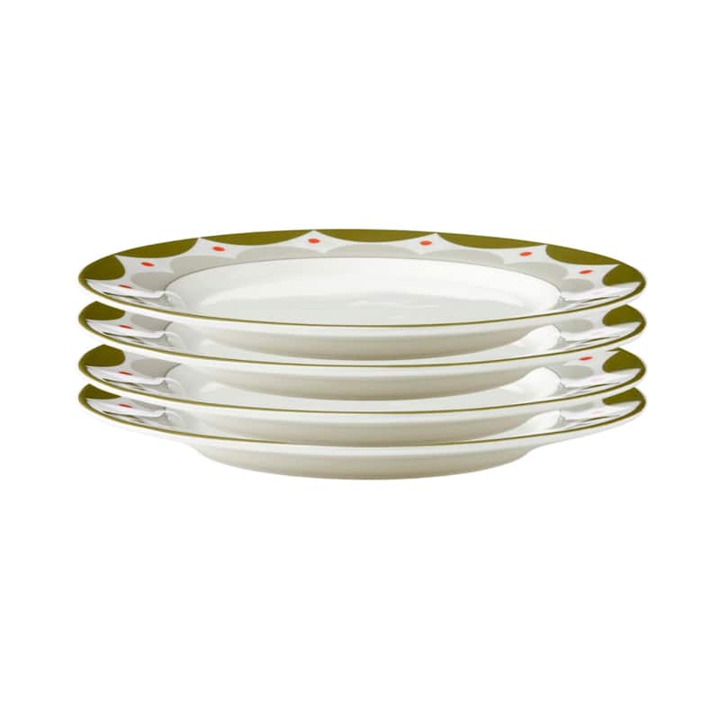 Kit Kemp for Spode Geo Salad Plate - 8.75 Inch - 4 Piece