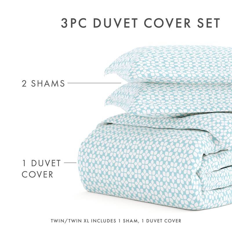 Becky Cameron Starlight 3-Piece Patterned Duvet Cover Set