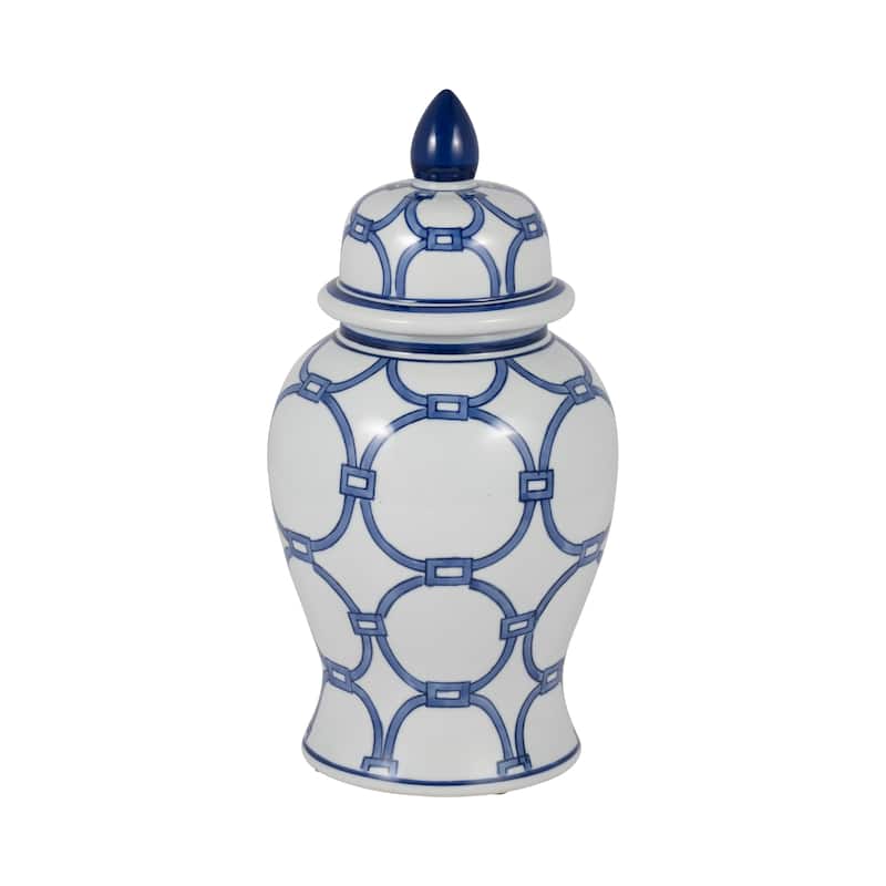 Sagebrook Home Temple Ceramic Jar
