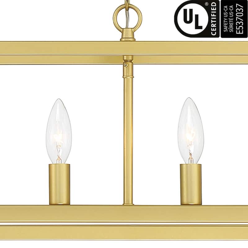 Allegray Kitchen Island Pendant Lights Linear Chandelier -UL Certified