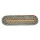 preview thumbnail 18 of 27, Rhody Rug Charisma Indoor/ Outdoor Braided Area Rug 8" x 28" - Bronze