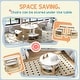 preview thumbnail 5 of 8, Kids Table and Chairs Set, 5 Piece Toddler Table and Chairs Set with Storage