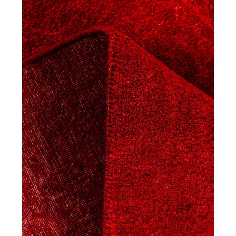 Overdyed One-of-a-Kind Hand-Knotted Area Rug - Pink - 2' 8" x 7' 10"
