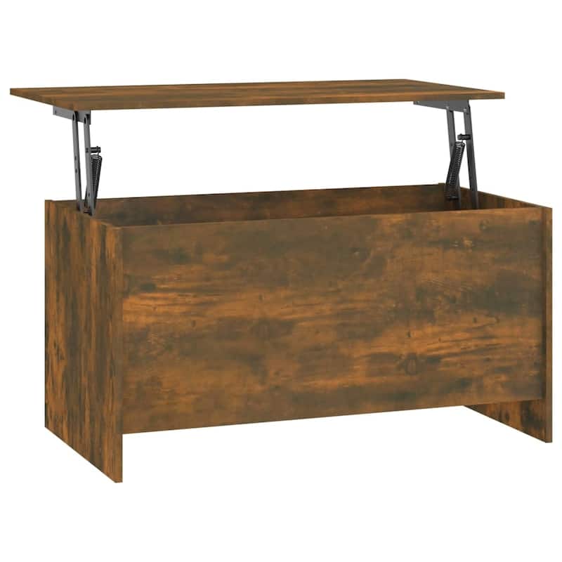 vidaXL Coffee Table Lift Top End Table Accent Side Sofa Table Engineered Wood - 40.2" x 21.9" x 20.7"