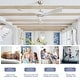preview thumbnail 43 of 72, Sofucor 52''/60" Large Ceiling Fan without Lights, Remote Control and Reversible Motor Included, Smart Optinal