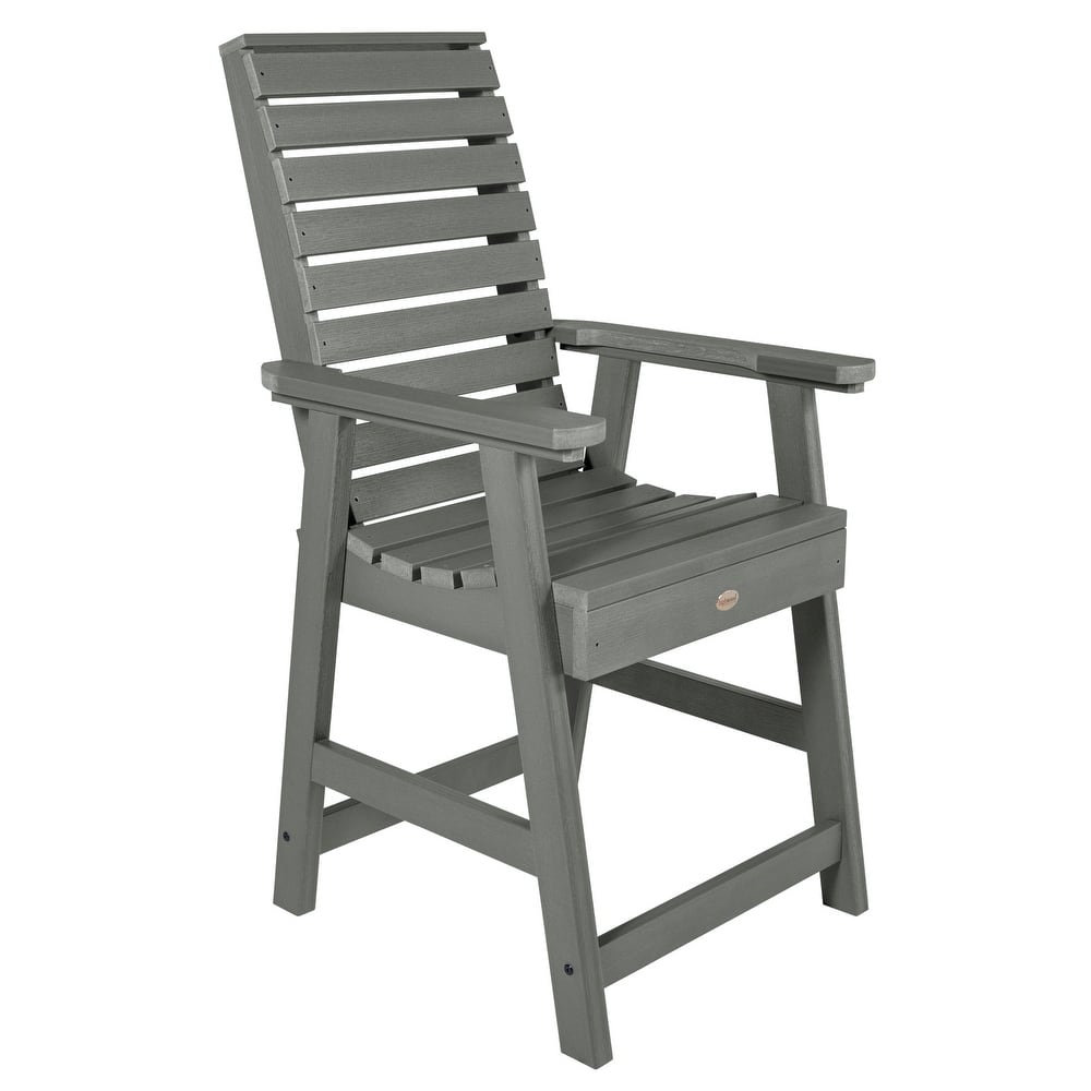 HIGHWOOD Weatherly Eco-friendly Outdoor Counter-Height Armchair