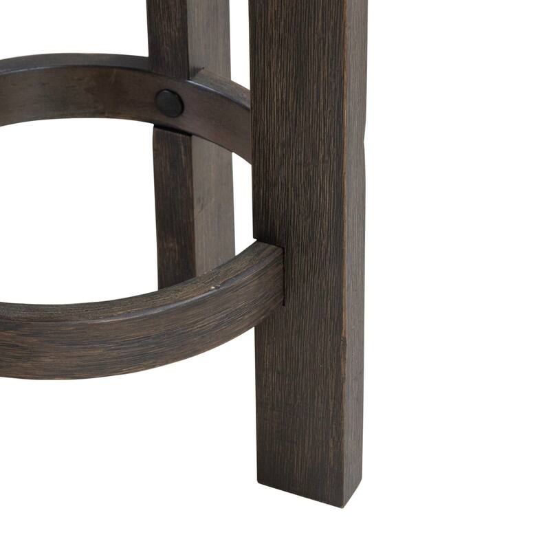 Liberty Furniture Lennox Hill Console Bar Table, Upholstered Swivel Console stools