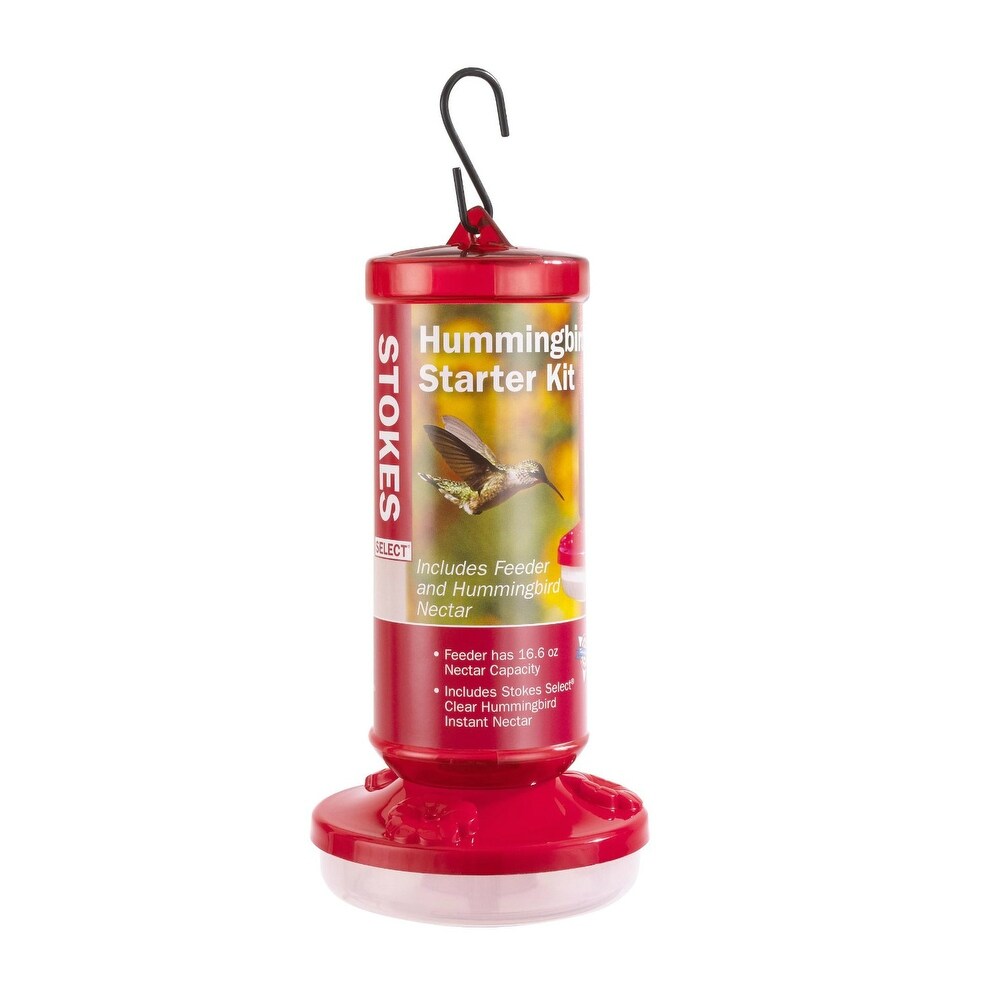 Shop Stokes Select 38136 Hummingbird Feeder Starter Kit 16 6 Oz