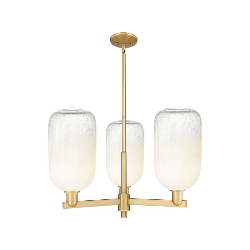 Innovations Lighting Downtown Urban - Brookhaven Cloche - 3 Light 18" Stem Hung Chandelier
