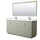 Option Light Green / Carrara Cultured Marble Top /