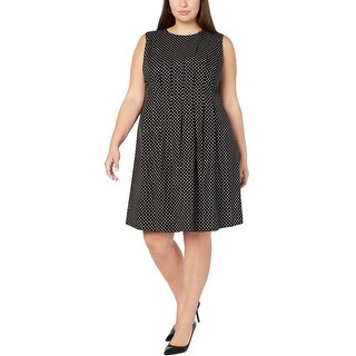 Anne Klein Womens Polka Dot Fit & Flare Dress - Bed Bath & Beyond - 41852181 Anne Klein Womens Polka Dot Fit & Flare Dress - Bed Bath & Beyond - 41852181