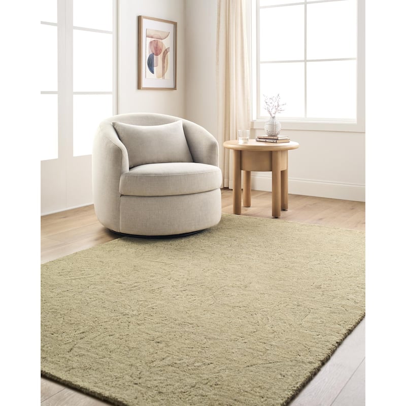 Livabliss x Rachel Zoe The Neutral Edit Global Area Rug - Olive - 9' x 12'