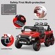 preview thumbnail 30 of 29, Ride on Car with 6 EVA Wheels&4WD, 24V Battery Powered Electric Car for Ages 3-6 Kids