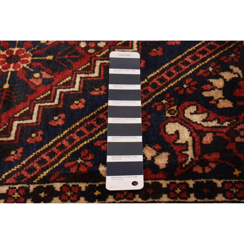 ECARPETGALLERY Hand-knotted Kayseri Vintage Red Wool Rug - 4'2 x 6'7