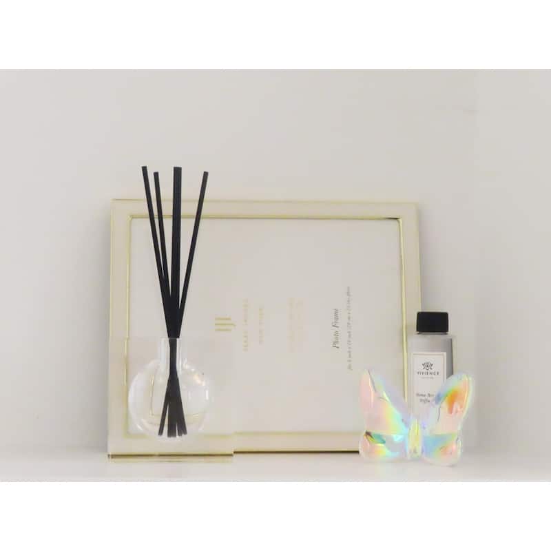 Black Reed Crystal Diffuser - 4.5"L x 2"W x 4.5"H