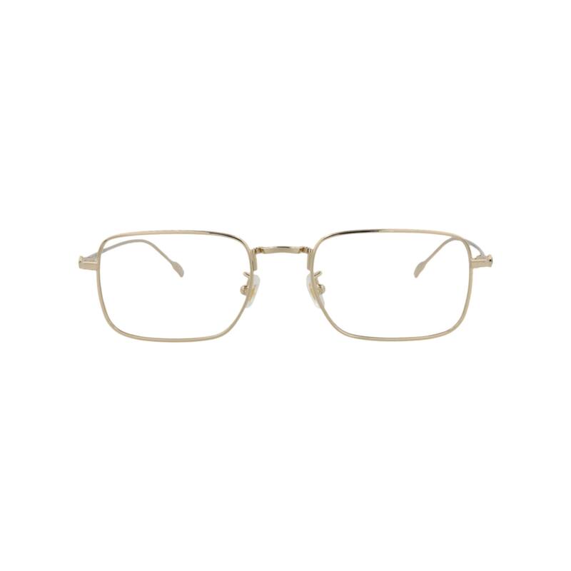 Montblanc Square-Frame Metal Optical Frames - Gold Gold Transparent - Gold
