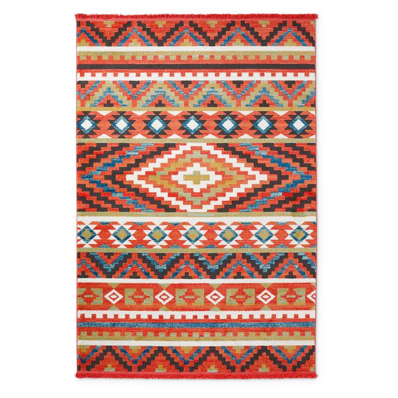 Nourison Tribal Decor Southwestern Geometric Medallion Area Rug