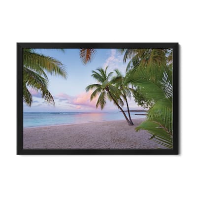Palm Beach, Caribbean Premium Framed Poster by Stefan Hefele
