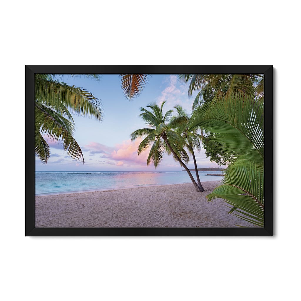 Palm Beach, Caribbean Premium Framed Poster by Stefan Hefele