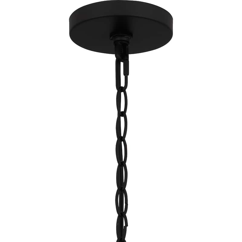 Peregrine 3-Light Matte Black Pendant
