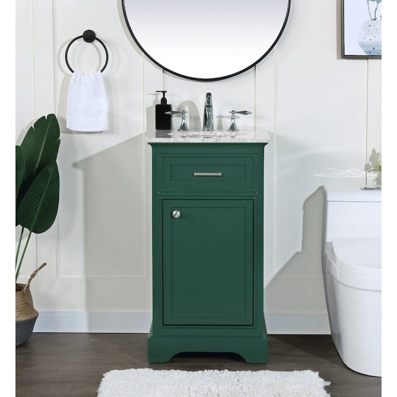 Elegant Lighting VF15019 Americana 18" Free Standing Single Basin