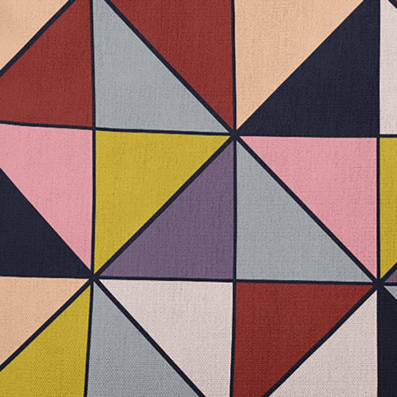 Triangle Triumph Indoor/Outdoor Throw Pillow