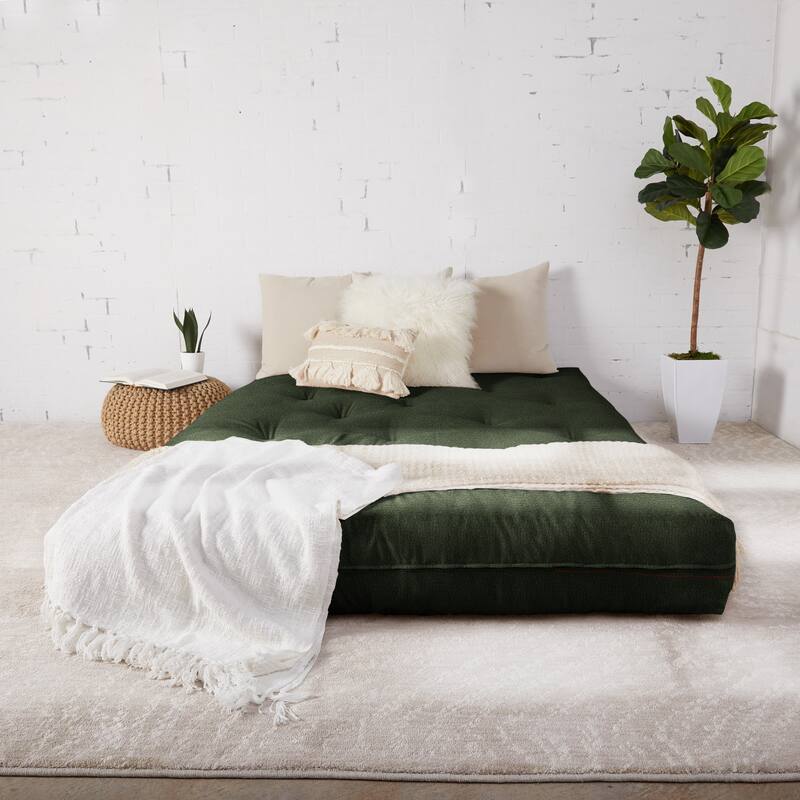 Sorra Home Full Textured 8-inch Futon Mattress (Mattress Only)